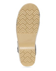 Bottom image of Margreta Mary Jane Clog Black Leather