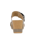 Heel image of Shannon Pewter/Taupe Leather