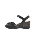 Side image of Stella Black Woven