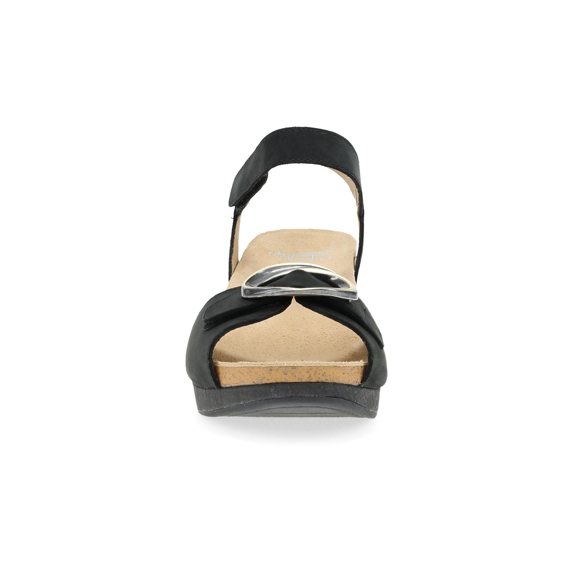 Toe image of Stella Black Milled Nubuck