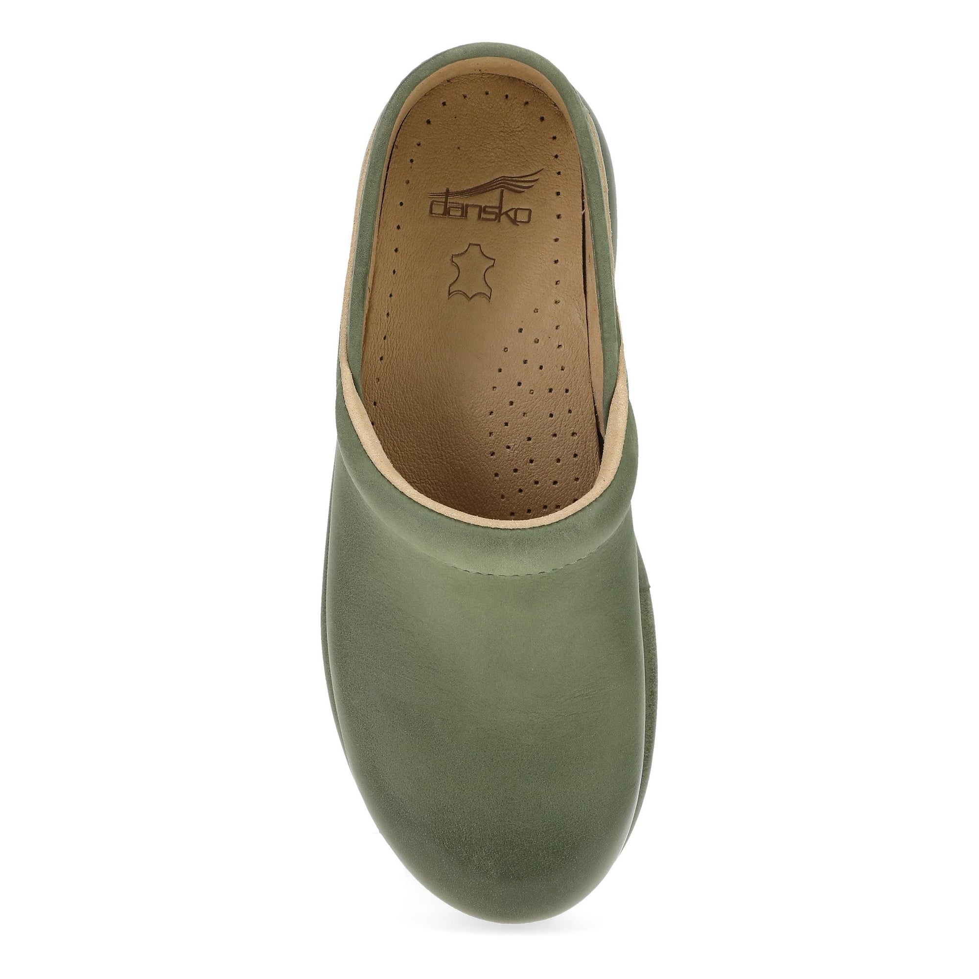 Top image of Pro Cloud Green Burnished Nubuck