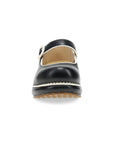 Toe image of Kennedy Mary Jane Clog Black/Ivory