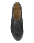 Top image of Cheryl Wide Black Burnished Nubuck