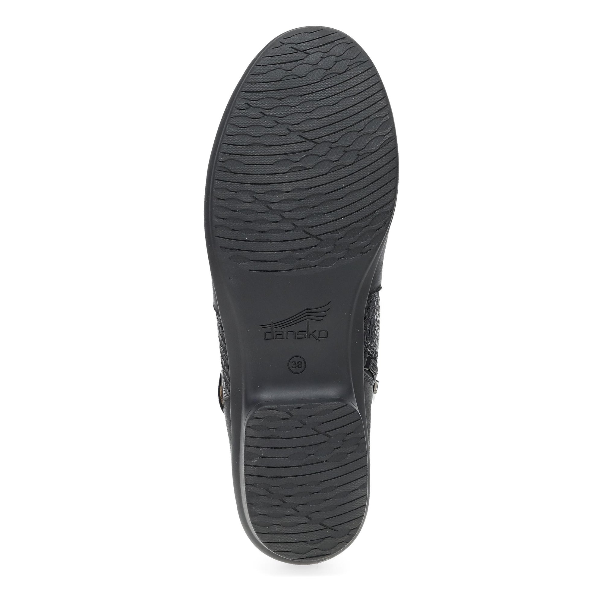 Bottom image of Carolyn Black Burnished Calf