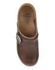 Top image of Professional Button Clog Chocolate