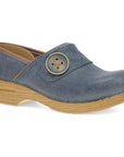 Primary image of Professional Button Clog Denim Leather