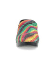 Toe image of Professional Clog Prism Stripe Glitter