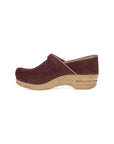 Side image of Professional Clog Mulberry Suede