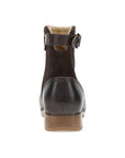 Heel image of Monique Chocolate Burnished Calf