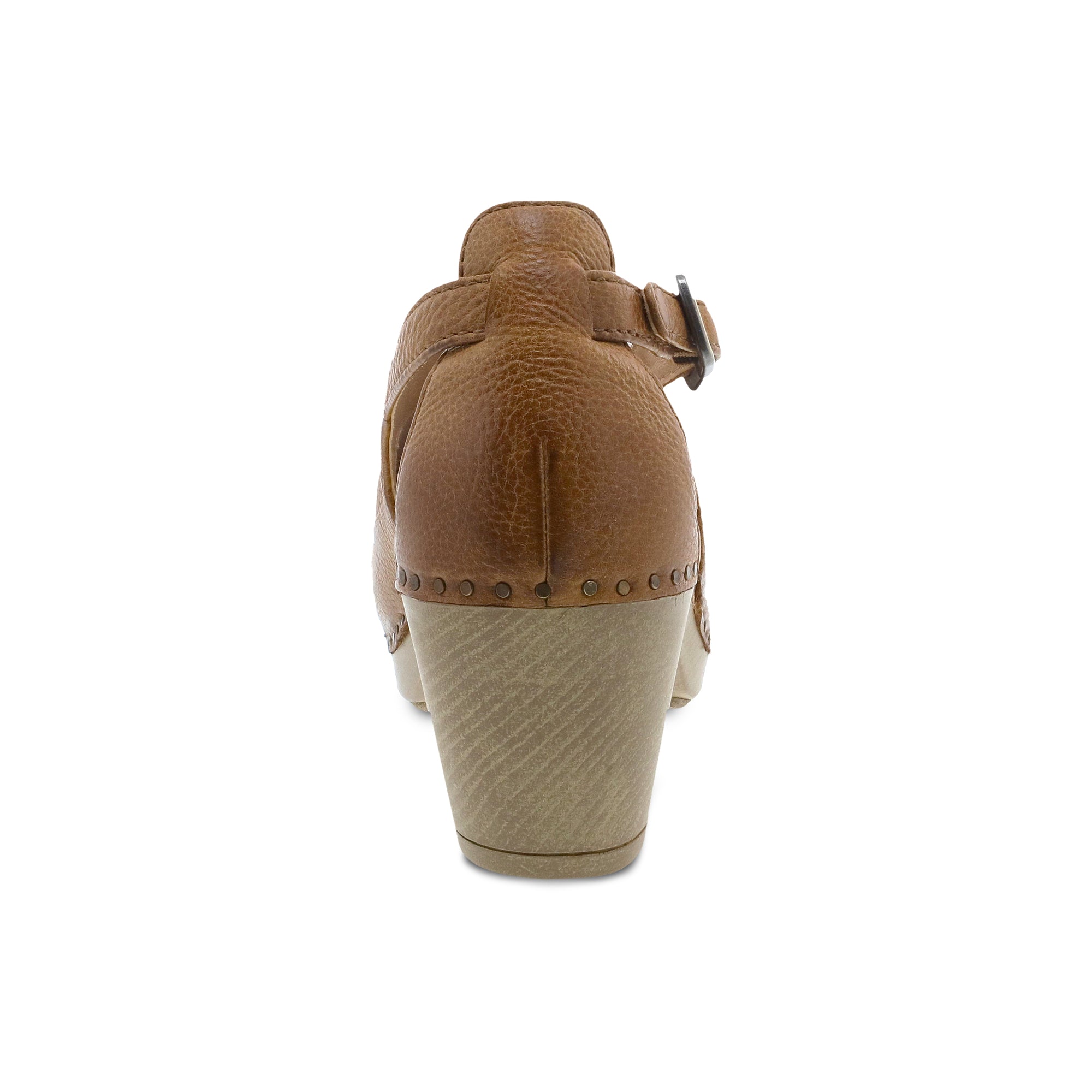 Heel image of Sassy Tan Milled Burnished