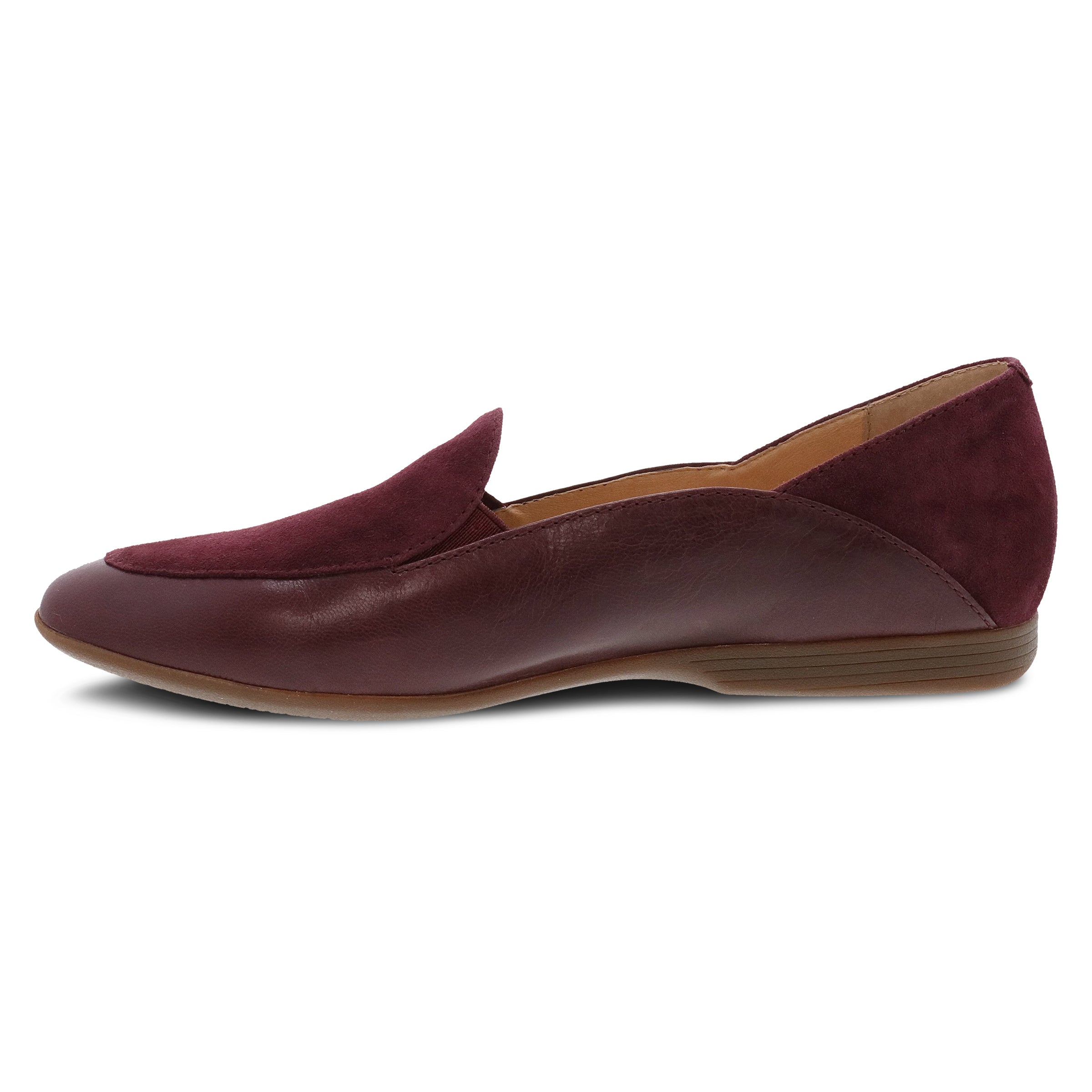 Lace Wine Glazed Leather Dansko