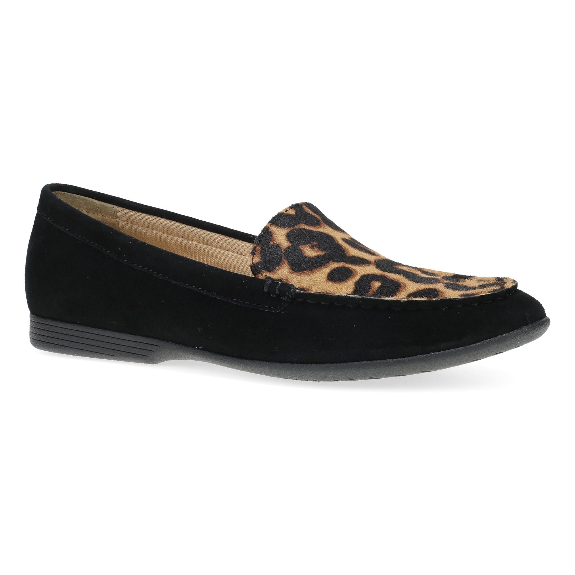 Primary image of Lorri Black/Leopard Suede