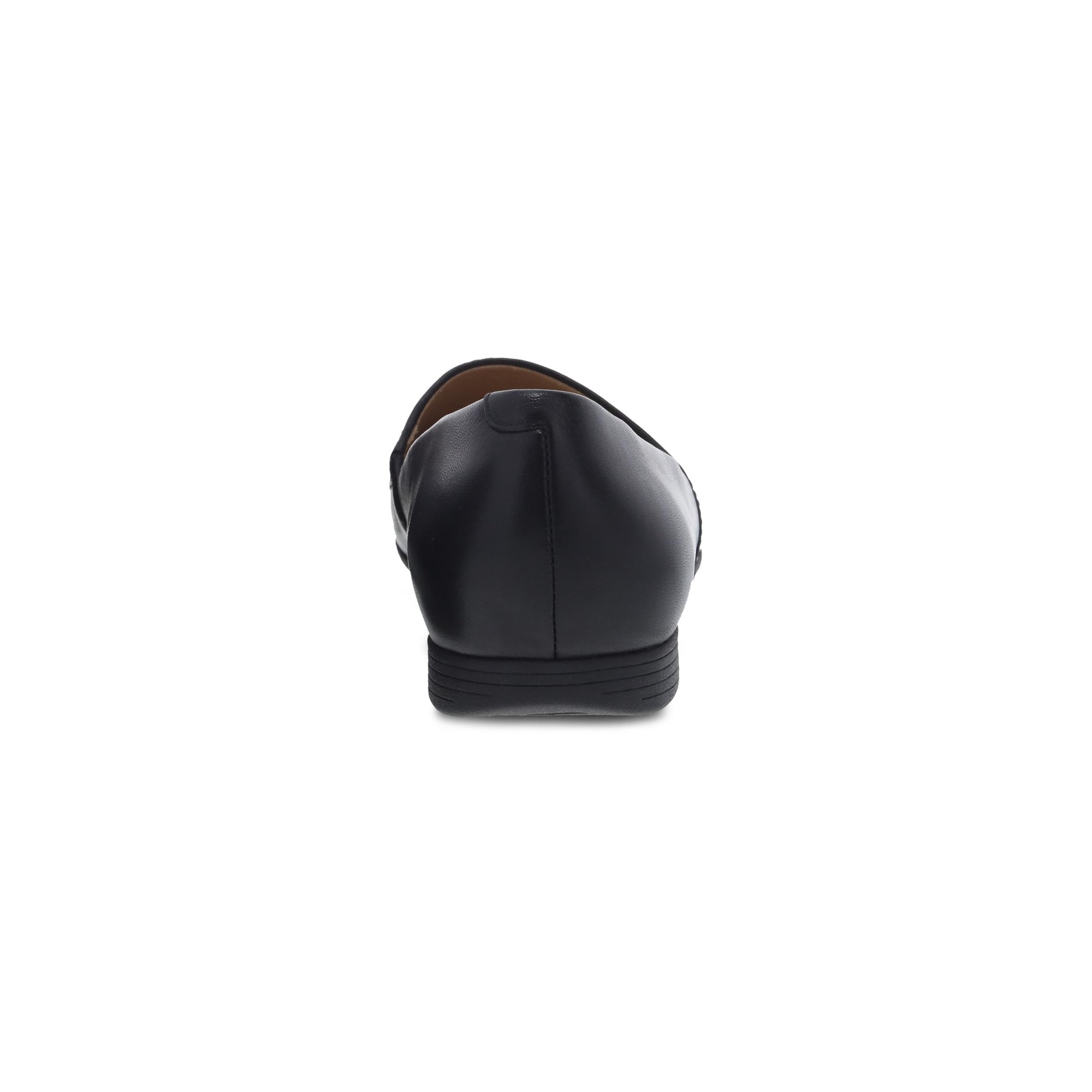 Heel image of Larisa Wide Black Milled Nappa