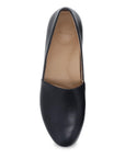 Top image of Larisa Wide Black Milled Nappa