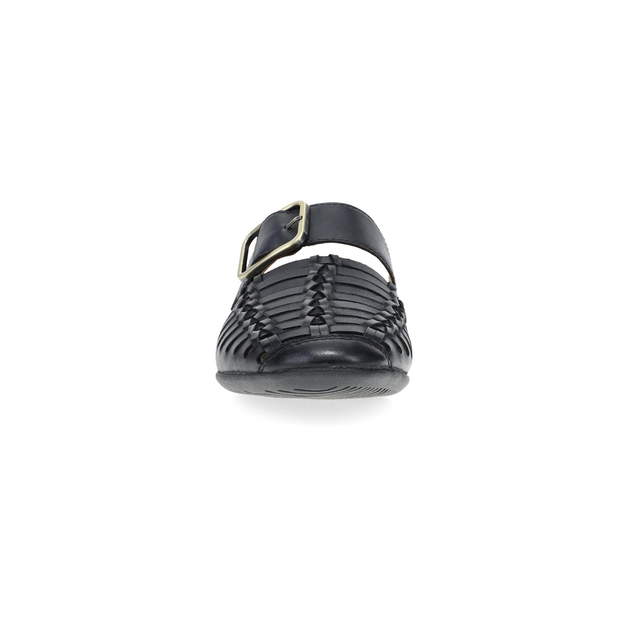 Toe image of Leilani Black Burnished Nappa