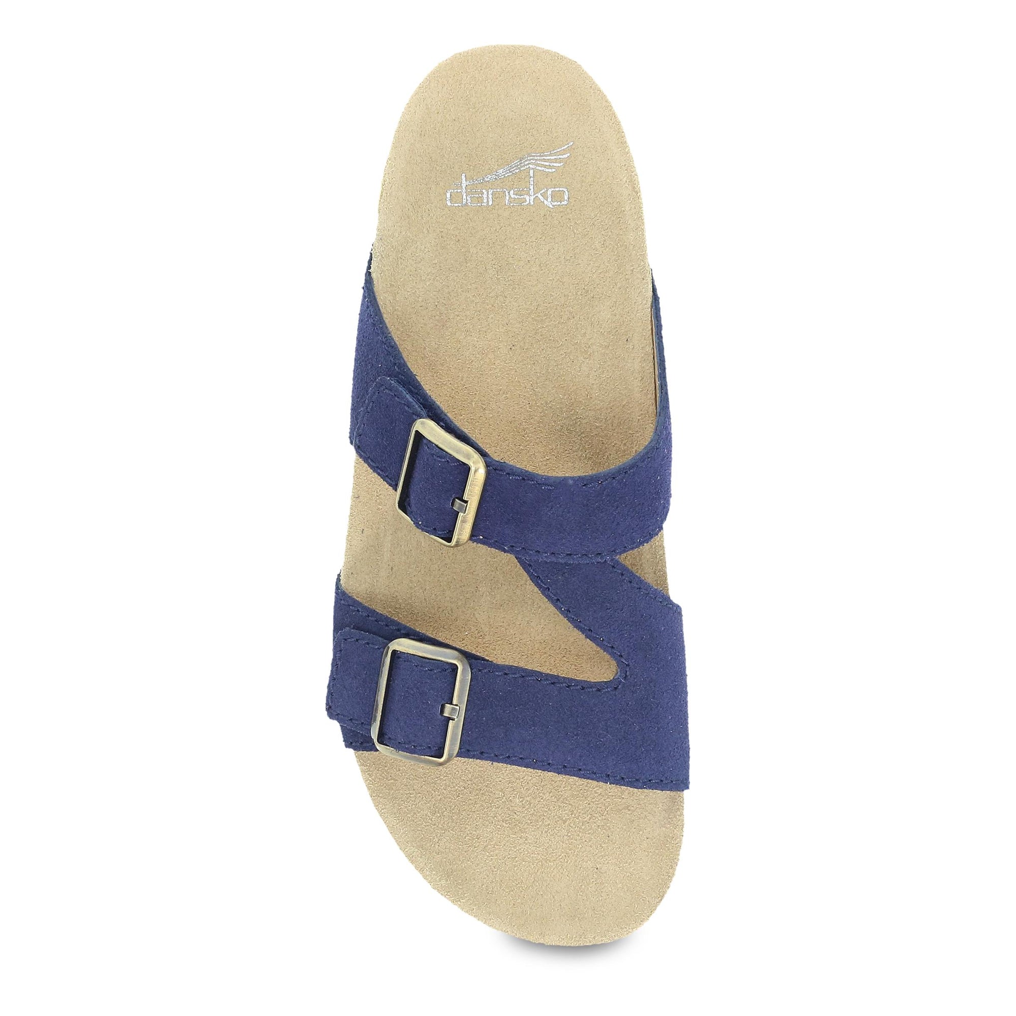 Top image of Dayna Navy Suede