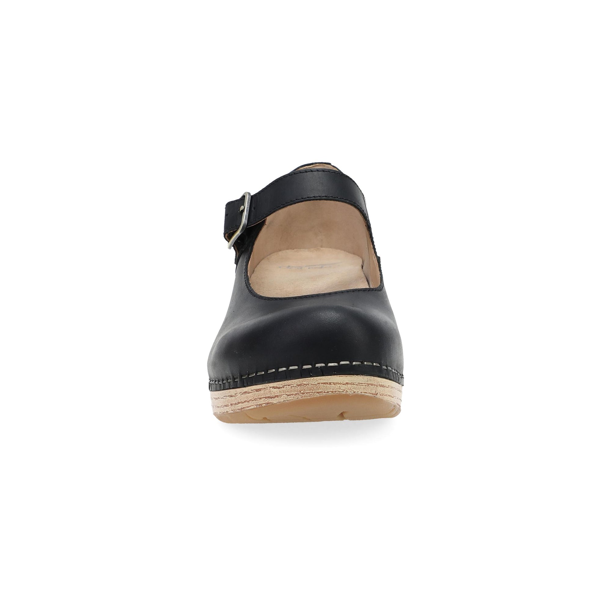 Toe image of Lilah Black Oiled Pull Up
