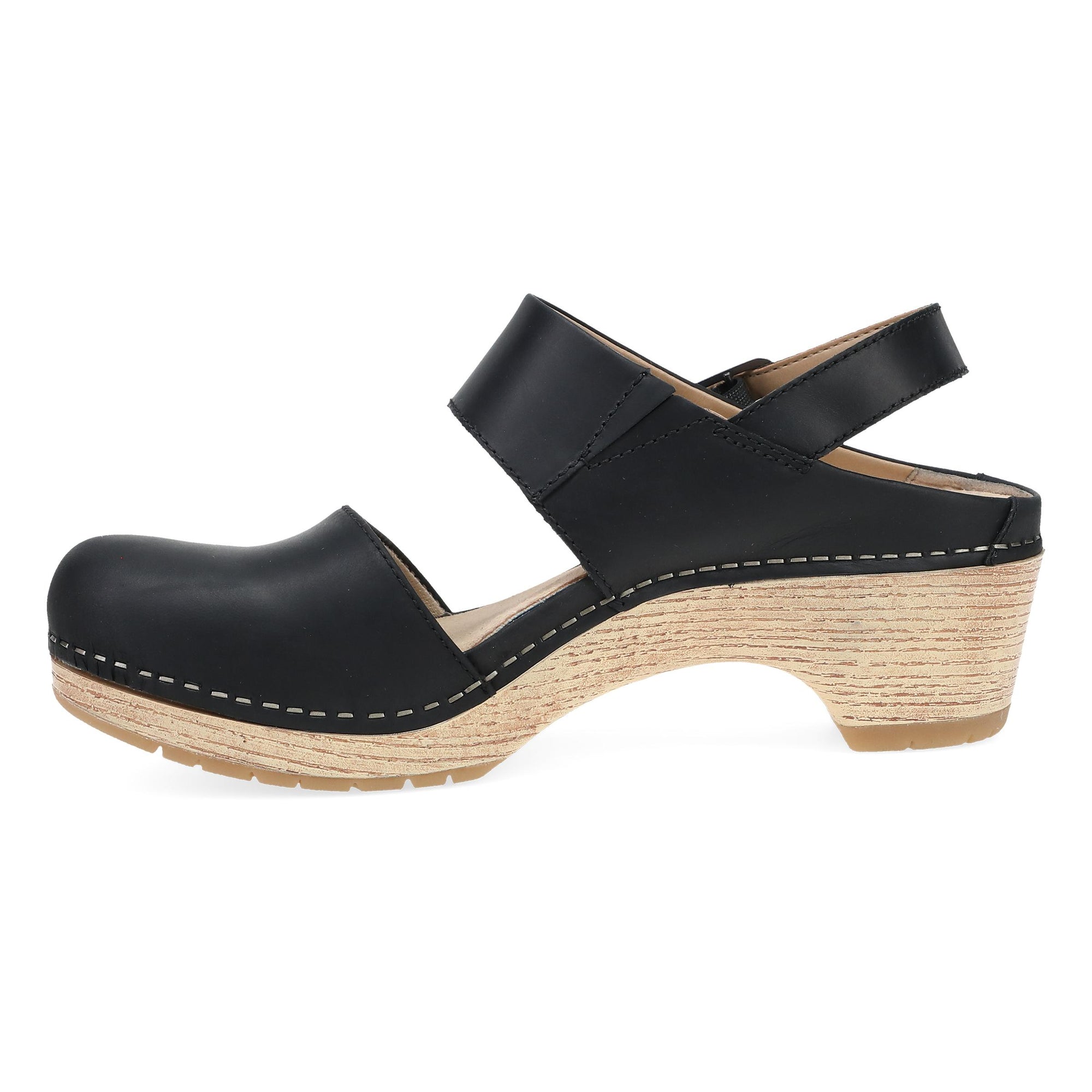 Side image of Lucia Black Oiled Pull Up
