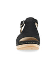 Toe image of Laverne Black Milled Nubuck