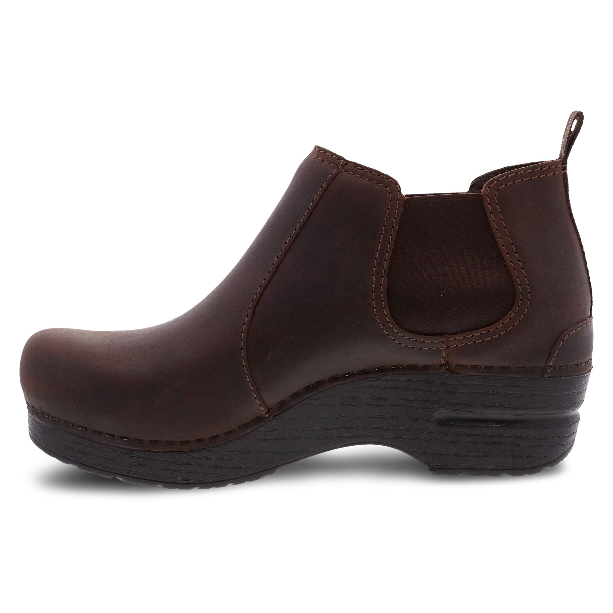 Side image of Frankie Antique Brown Oiled