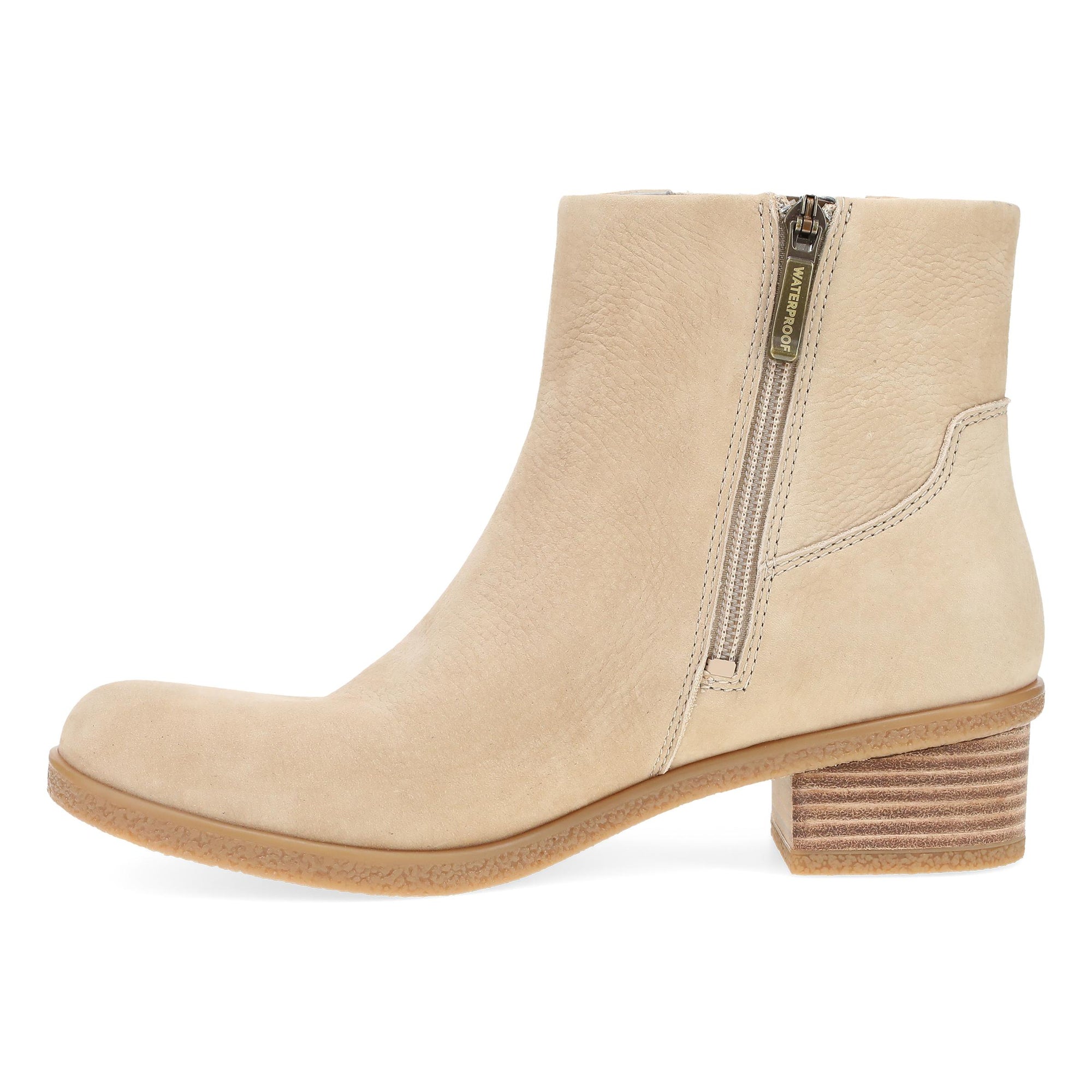 Side image of Daisie Sand Waterproof Nubuck