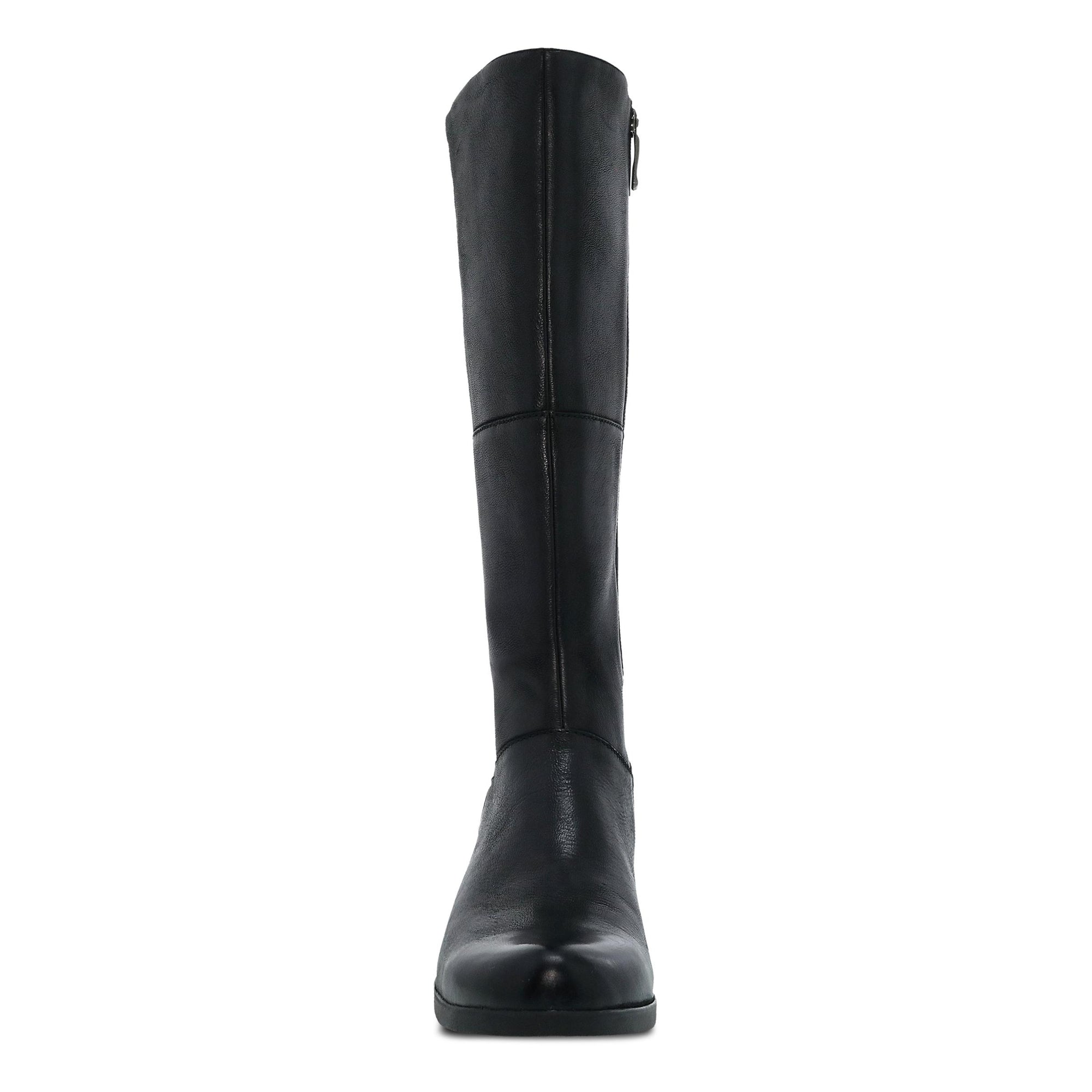 Toe image of Celestine Black Burnished Nubuck