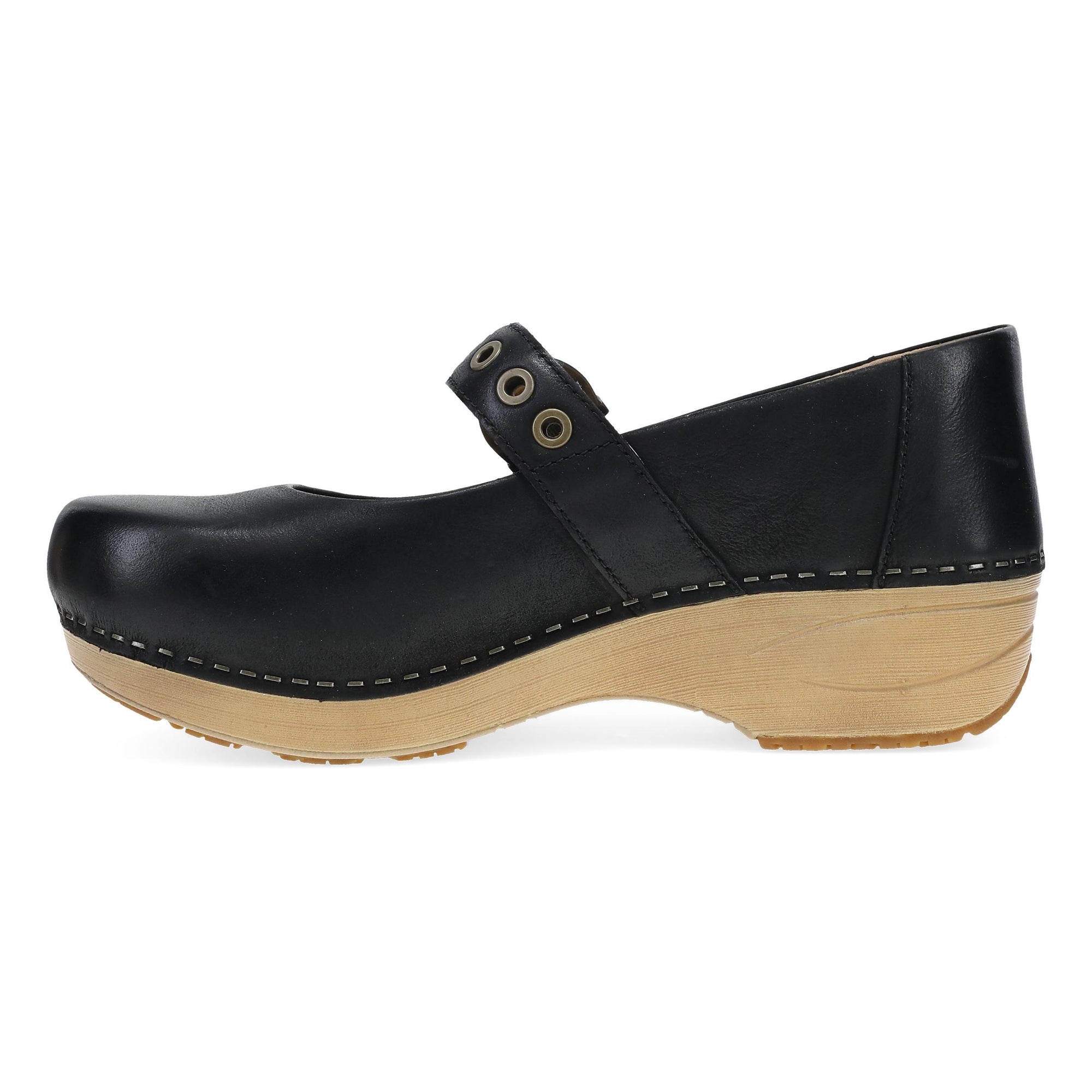 Side image of XP 2.0 Mary Jane Clog Black