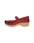Side image of XP 2.0 Mary Jane Clog Red
