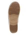 Bottom image of Zinnia Clog Tan Multi