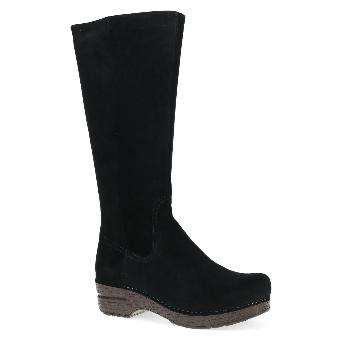 Dansko tall black boots on sale