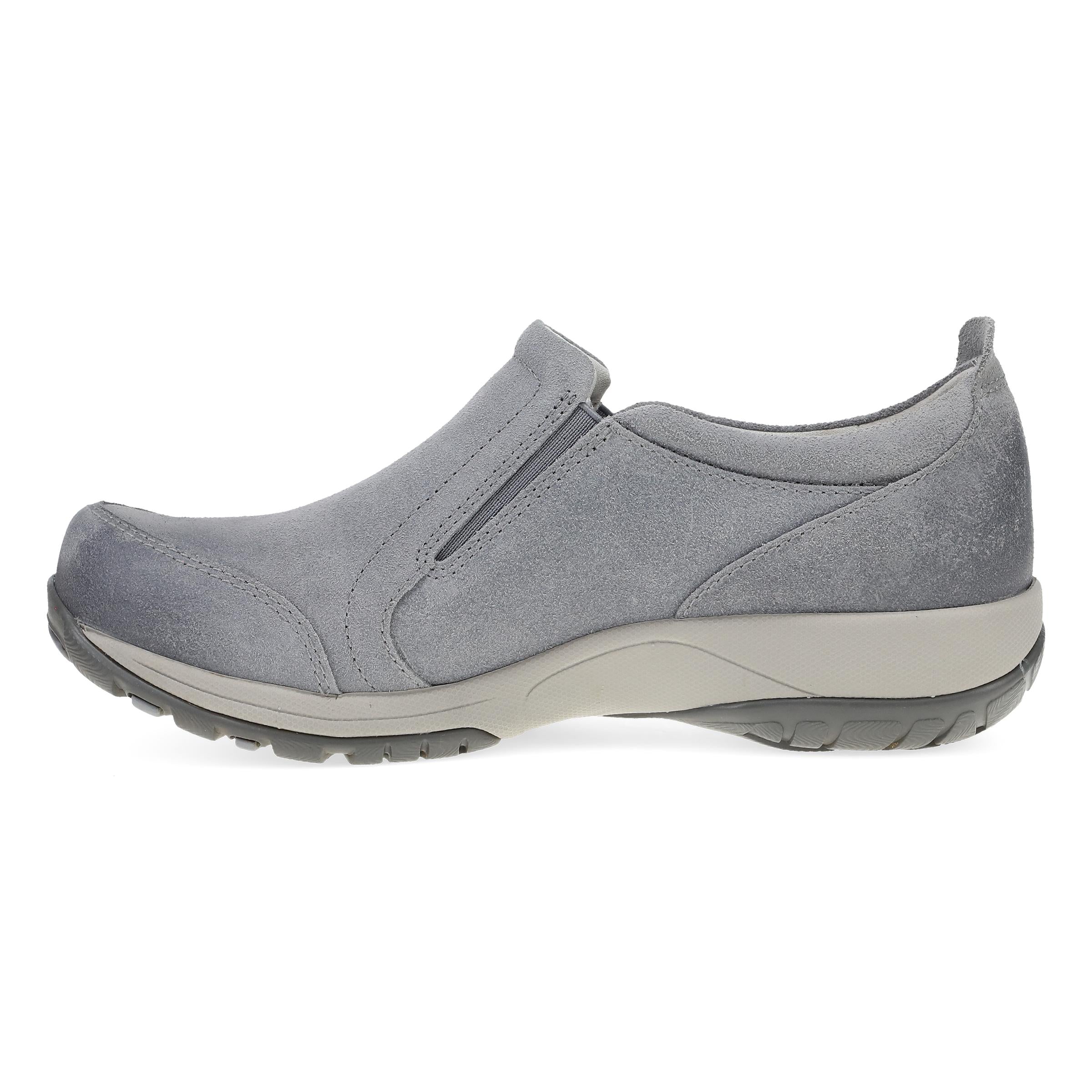 Pippy Grey Waterproof Burnished Suede – Dansko