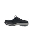 Side image of Pia Clog Black Leather