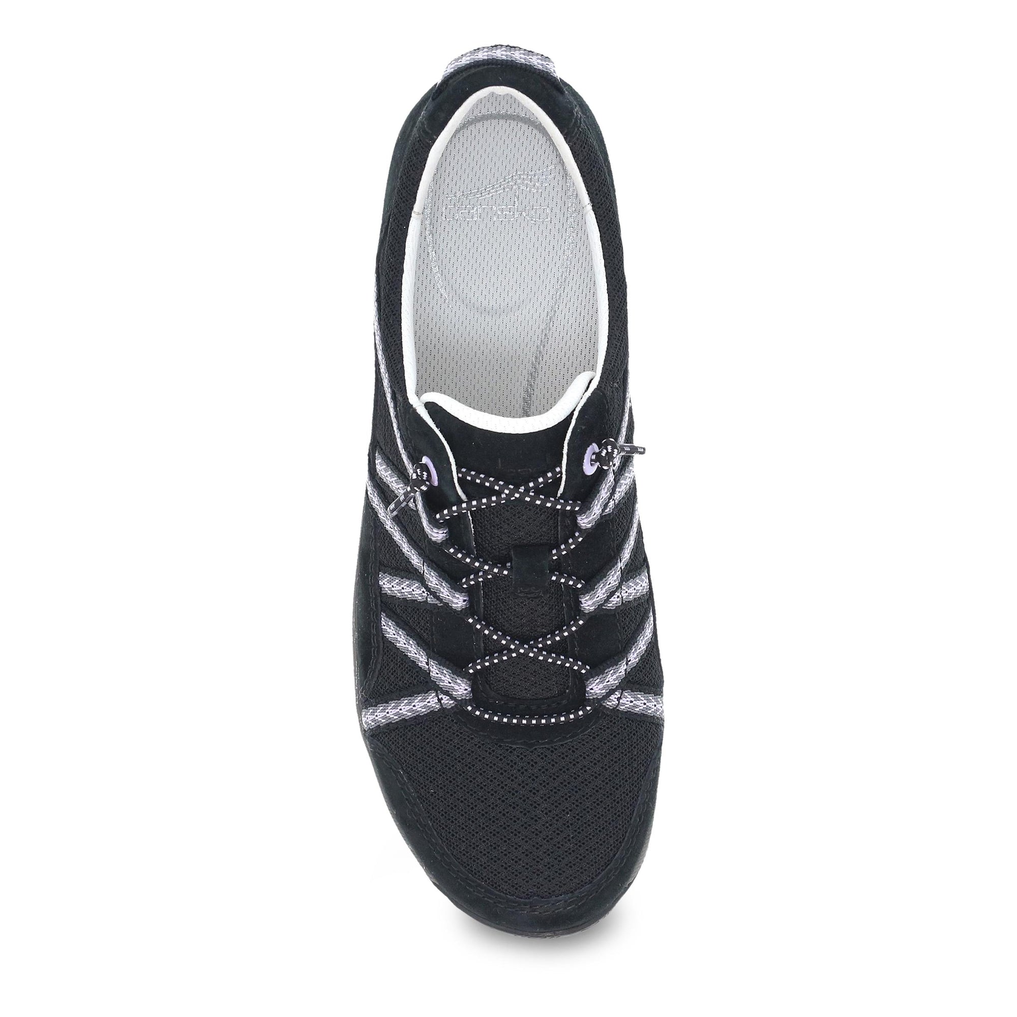 Top image of Harlyn Wide Black Suede
