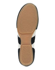 Bottom image of Milana Black/Vanilla Suede