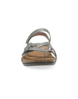 Toe image of Roslyn Antique Silver Metallic
