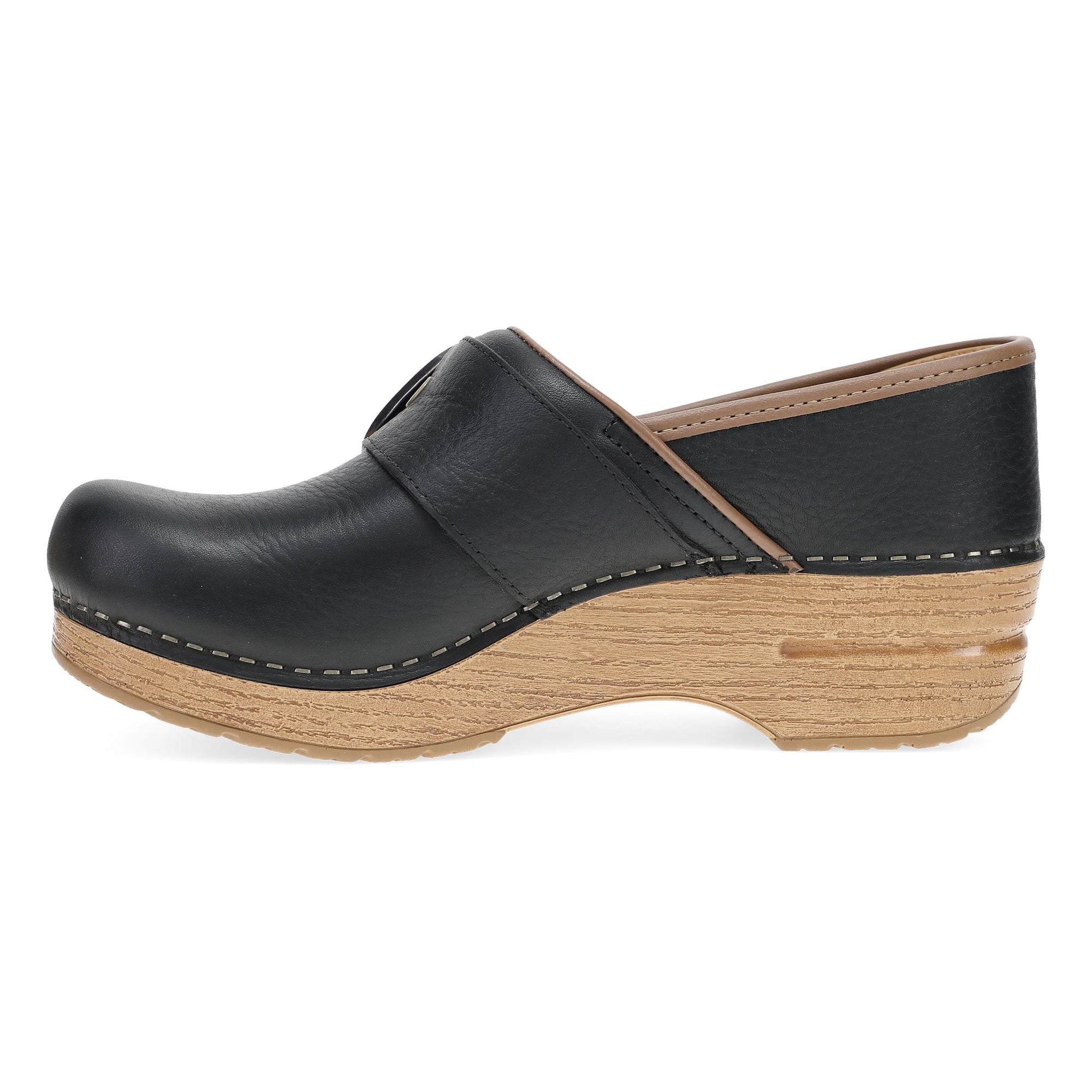 Side image of Pearson Black Tumbled