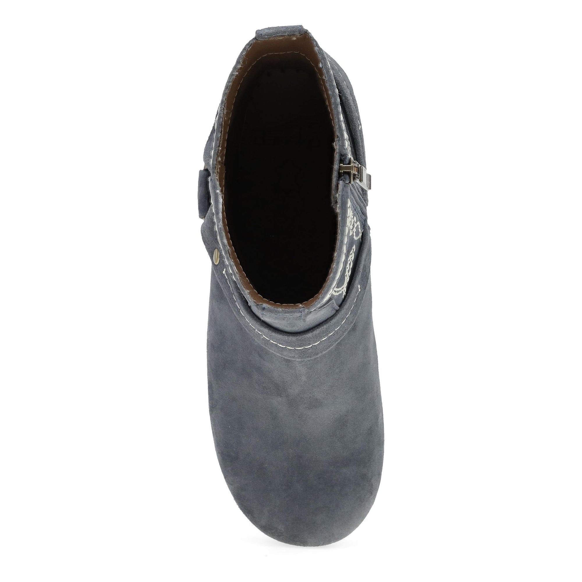 Top image of Shiloh Dusty Blue Nubuck
