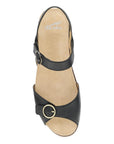 Top image of Candace Black Burnished Nappa