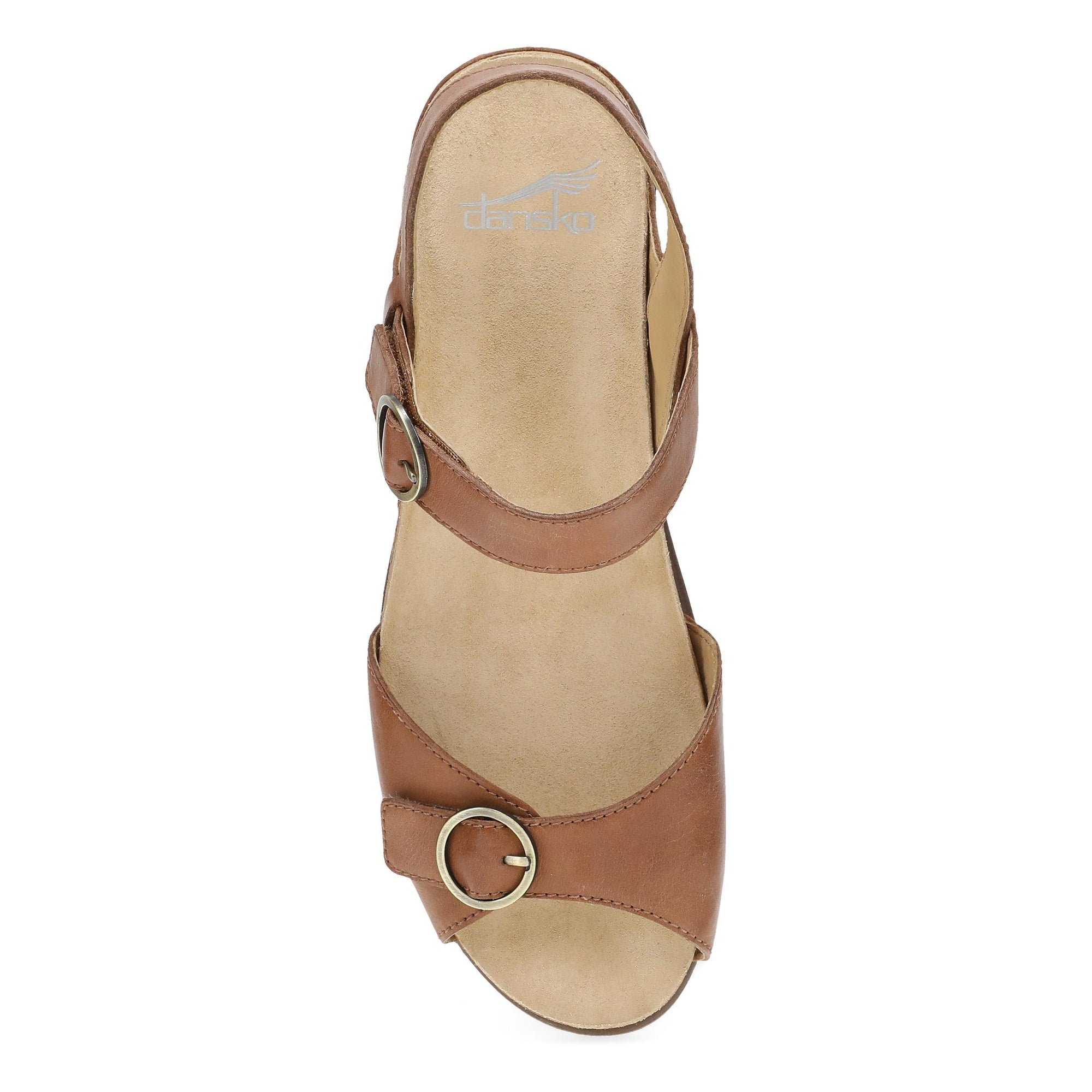 Top image of Candace Tan Burnished Nappa