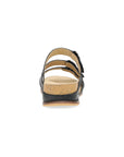 Heel image of Campbell Black Burnished Nappa