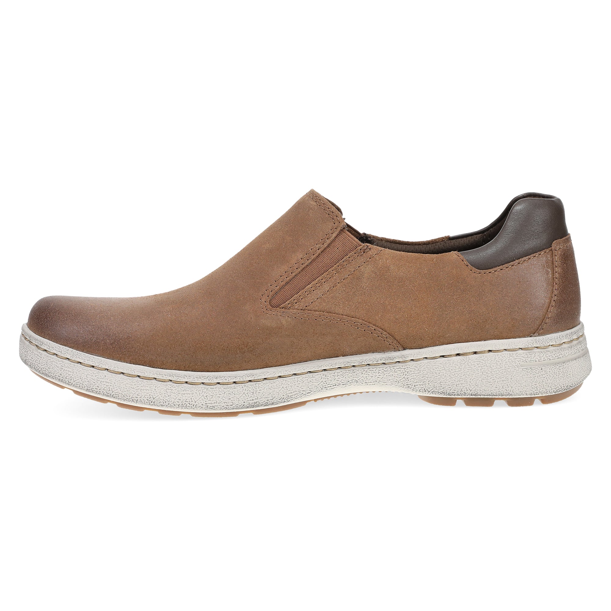 Side image of Trent Brown Burnished Suede