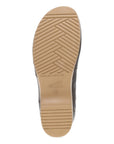 Bottom image of Becka Chocolate Leather