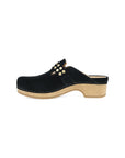 Side image of Branson Clog Black Leather
