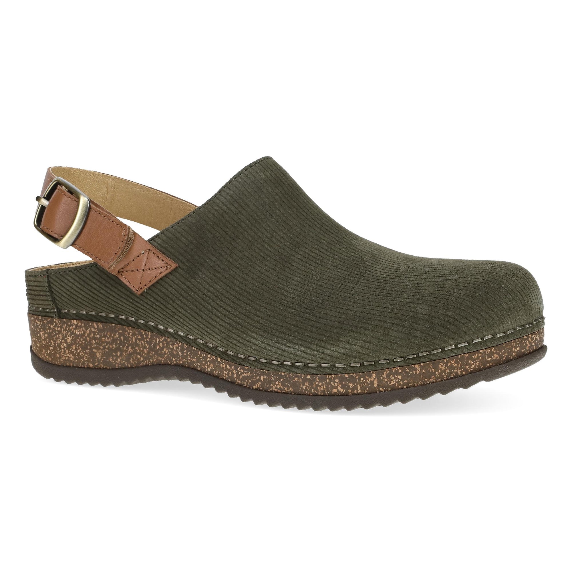 Primary image of Merrin Olive Embossed Suede