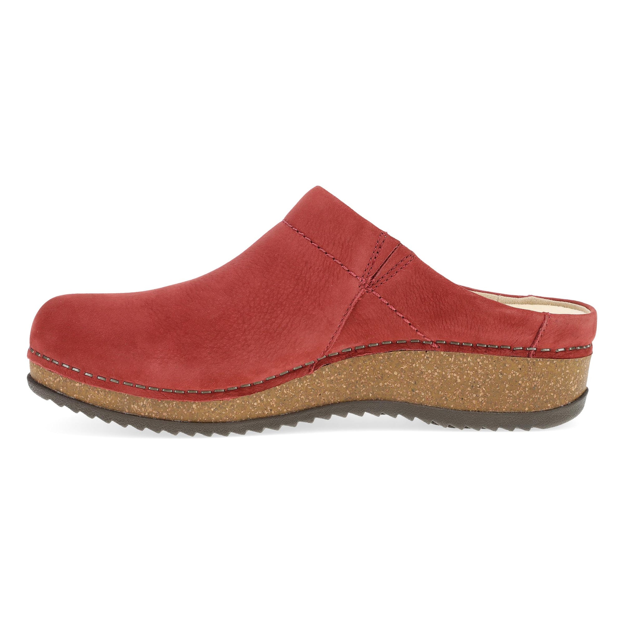 Side image of Mariella Cayenne Milled Nubuck