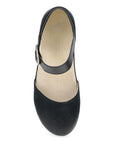 Top image of Mae Black Burnished Suede