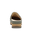 Heel image of Maggy Clog Olive Leather