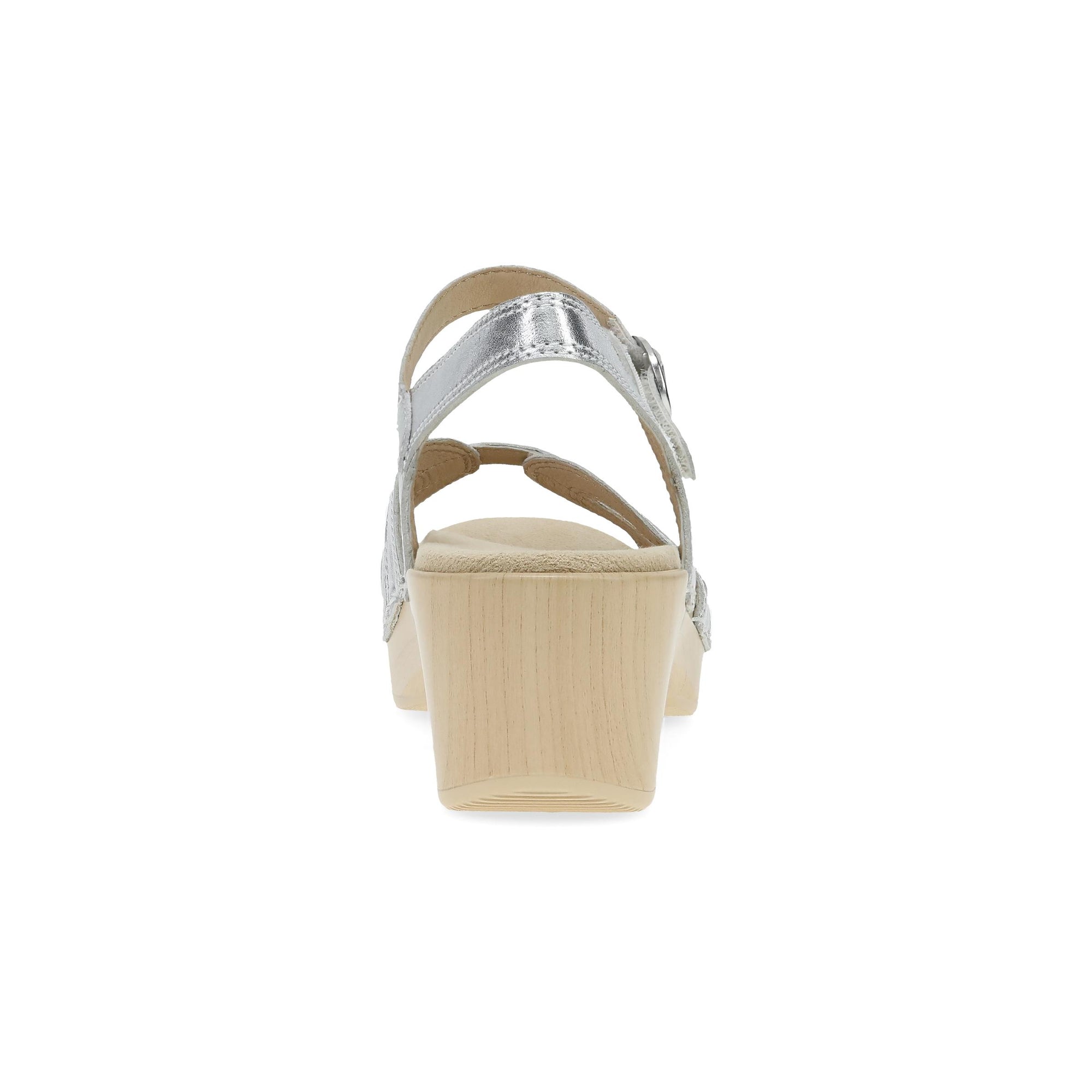 Heel image of Season Silver Metallic