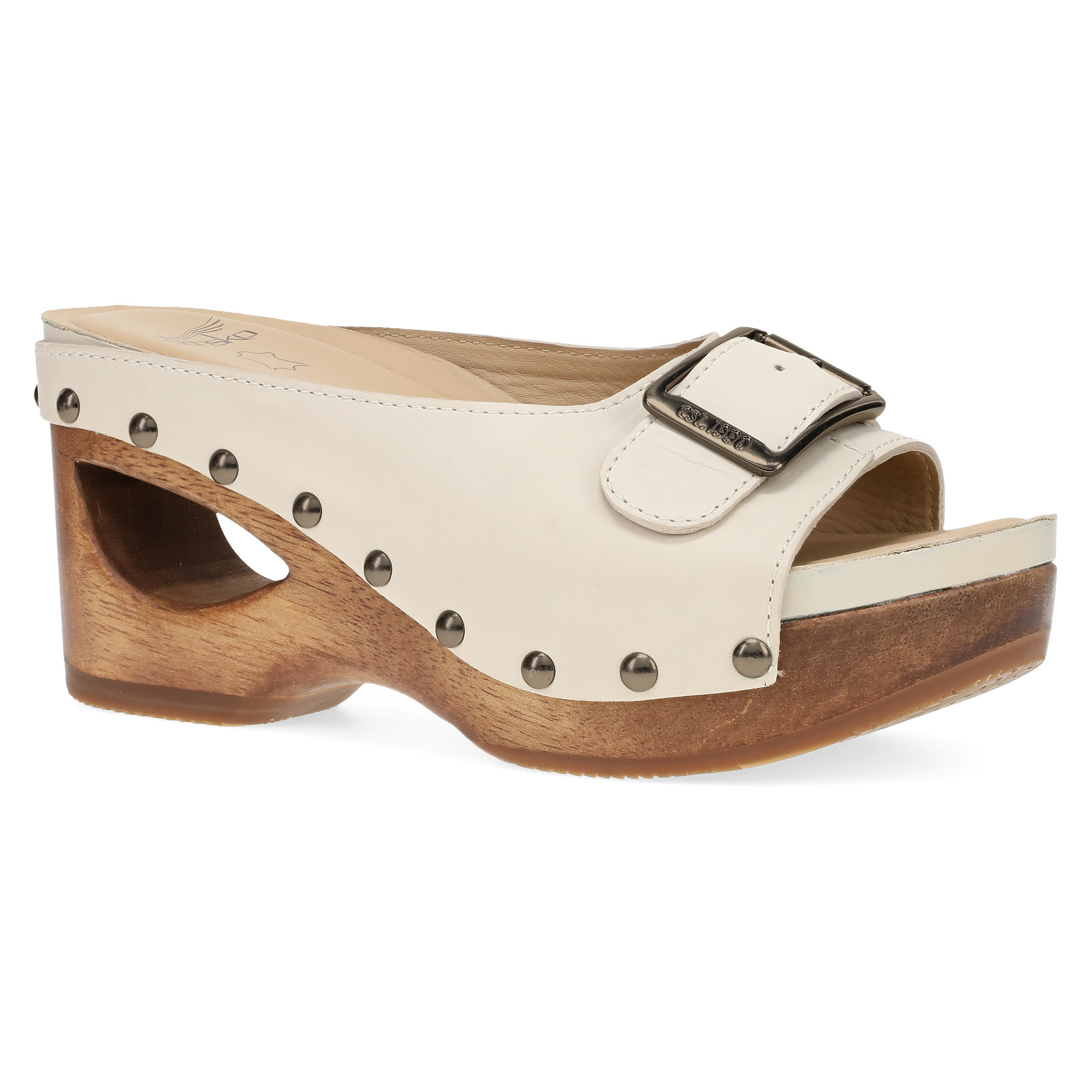 Adeline Bone Calf Wood