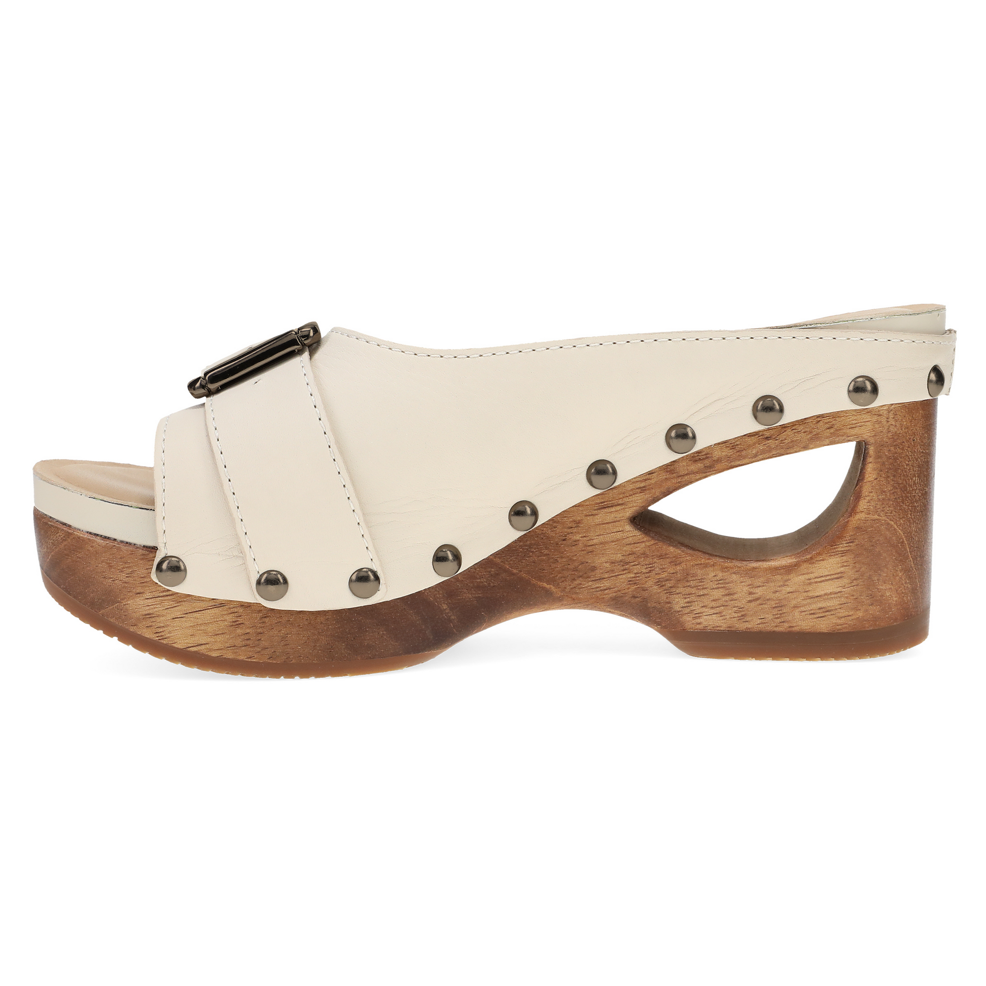Adeline Bone Calf Wood